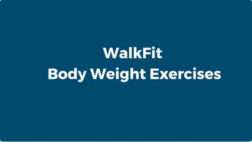 Play WalkFit Body Weight Exercises